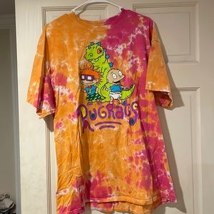 Nickelodeon rugrats tie dye tshirt